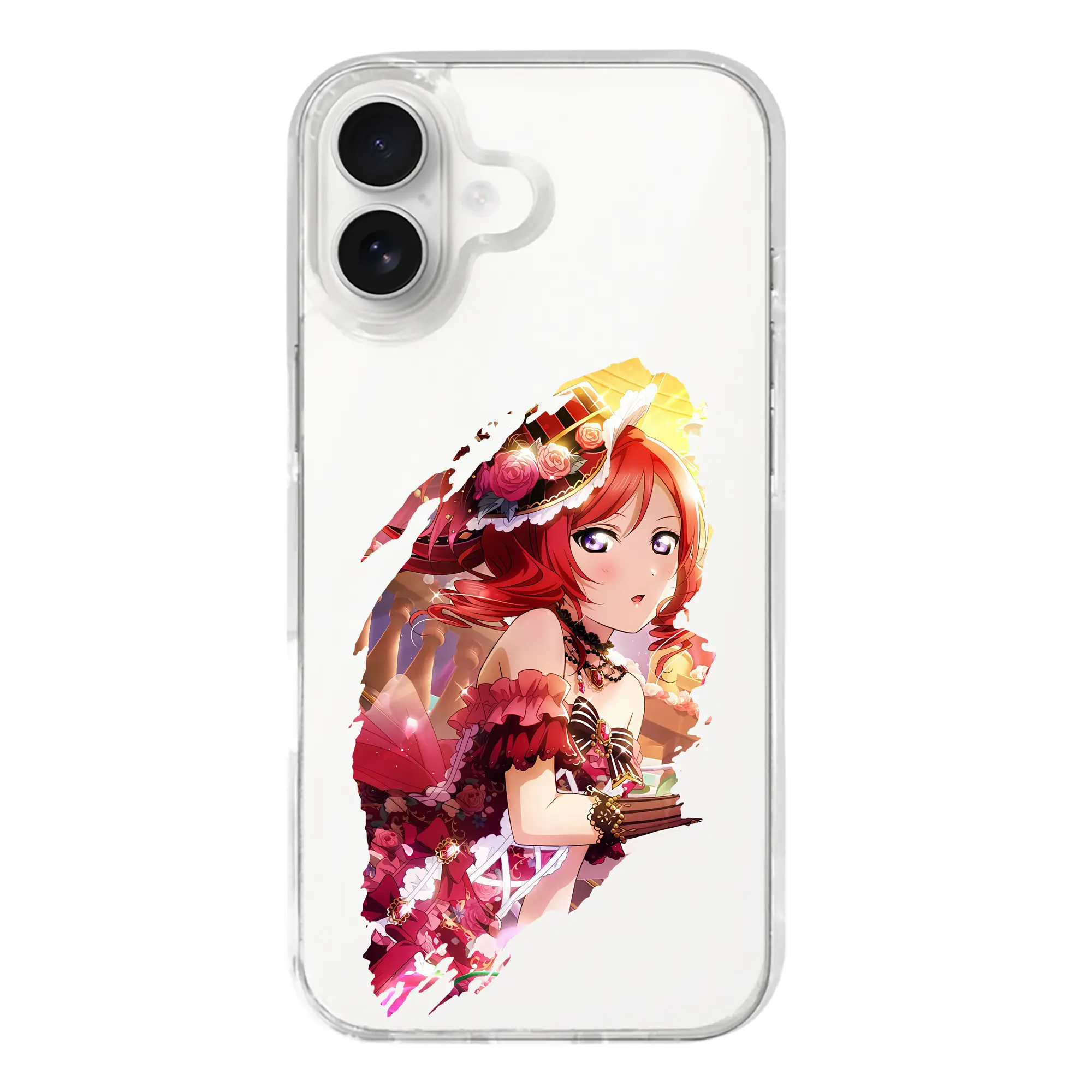 Love Live! グッズ,西木野真姫 - iPhone 17シリーズ 透明スマホケース – 薄型・耐衝撃・精密フィット保護カバー